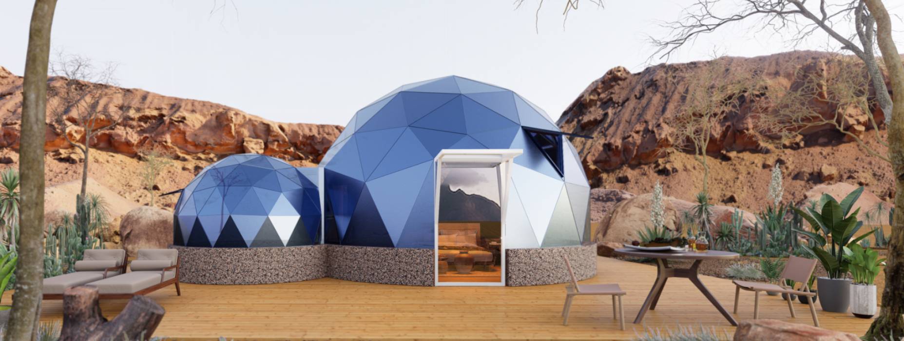 上犹县球形智能光伏玻璃星空房